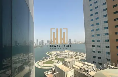 Apartment - 2 Bedrooms - 3 Bathrooms for rent in Blue Tower - Al Majaz 3 - Al Majaz - Sharjah