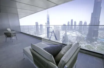 شقة - 4 غرف نوم - 6 حمامات للايجار في بريدج سكاي - برج خليفة - دبي وسط المدينة - دبي