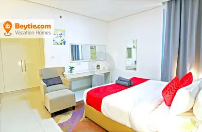 Apartment - 1 Bedroom - 2 Bathrooms for rent in Damac Maison Cour Jardin - Business Bay - Dubai