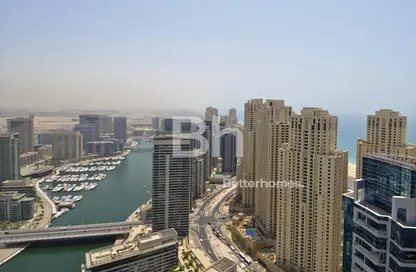Apartment - 3 Bedrooms - 4 Bathrooms for rent in Bay Central East - Bay Central - Dubai Marina - Dubai