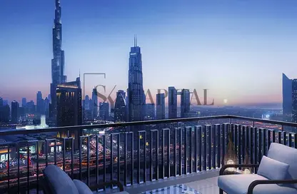 Balcony image for: Apartment - 4 Bedrooms - 5 Bathrooms for sale in Downtown Views II Tower 1 - Downtown Views II - Downtown Dubai - Dubai, Image 1