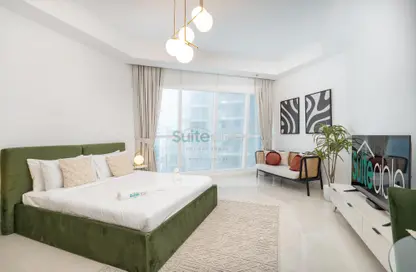 صورة لـ غرفة- غرفة النوم شقة - 1 حمام للايجار في ذا كورت تاور - الخليج التجاري - دبي ، صورة رقم 1