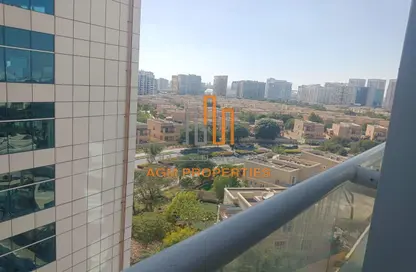 Balcony image for: Apartment - 1 Bedroom - 2 Bathrooms for rent in Park Terrace - Dubai Silicon Oasis - Dubai, Image 1