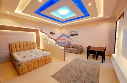 Room / Bedroom image for: Apartment - 1 Bathroom for rent in Al Saada Street - Al Mushrif - Abu Dhabi, Image 1