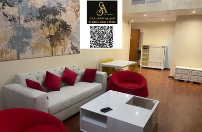 Apartment - 1 Bedroom - 2 Bathrooms for rent in Ajman One Tower 1 - Ajman One - Ajman Downtown - Ajman