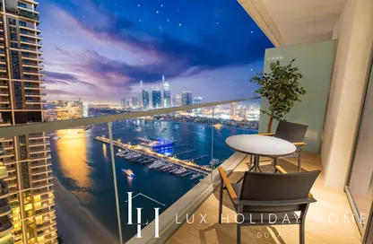 Apartment - 1 Bedroom - 1 Bathroom for rent in Marina Vista - EMAAR Beachfront - Dubai Harbour - Dubai