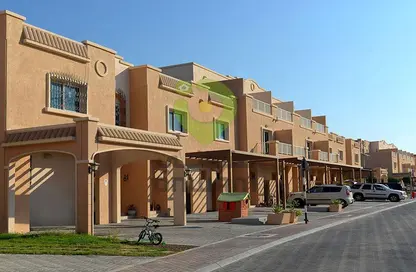 Outdoor Building image for: Villa - 3 Bedrooms - 4 Bathrooms for rent in Desert Style - Al Reef Villas - Al Reef - Abu Dhabi, Image 1