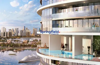 Apartment - 1 Bedroom - 2 Bathrooms for sale in Harbour Lights - Maritime City - Dubai