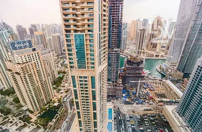 شقة - غرفة نوم - 1 حمام للايجار في برج ماج 218 - دبي مارينا - دبي