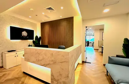 مكتب - استوديو - 1 حمام للايجار في ديترويت هاوس - مدينة السيارات - دبي