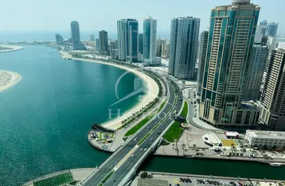 Water View image for: Apartment - 3 Bedrooms - 5 Bathrooms for rent in Al Khan - Sharjah, Image 1