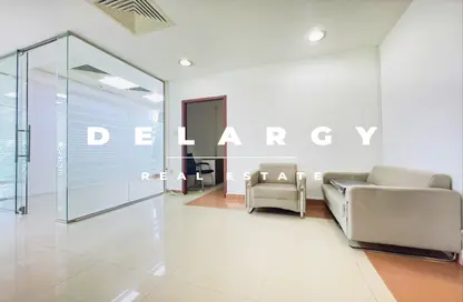 Office Space - Studio - 1 Bathroom for rent in The Prism - Business Bay - Dubai