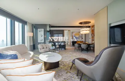 Apartment - 2 Bedrooms - 3 Bathrooms for rent in One Za'abeel Tower - Zabeel 1 - Zabeel - Dubai