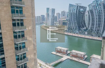 شقة - غرفة نوم - 2 حمامات للايجار في بن غاطي كانال - الخليج التجاري - دبي