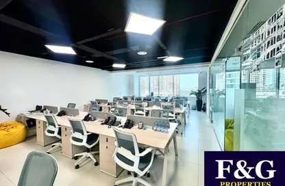 Office Space - Studio - 1 Bathroom for rent in Bay Square Building 11 - Bay Square - Business Bay - Dubai