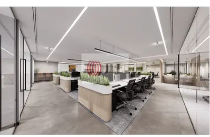 Office Space - Studio - 2 Bathrooms for rent in Marina Plaza - Dubai Marina - Dubai