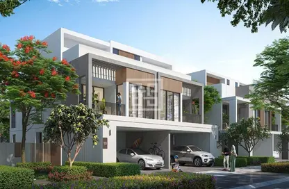 Outdoor House image for: Villa - 4 Bedrooms - 5 Bathrooms for sale in Aura - Tilal Al Ghaf - Dubai, Image 1