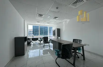Living / Dining Room image for: Office Space - Studio - 1 Bathroom for rent in Tamani Art Tower - Business Bay - Dubai, Image 1
