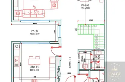 Townhouse - 4 Bedrooms - 5 Bathrooms for sale in Golf Community - Al Zorah - Ajman