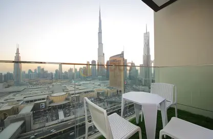 Apartment - 2 Bedrooms - 2 Bathrooms for rent in Downtown Views - Downtown Dubai - Dubai