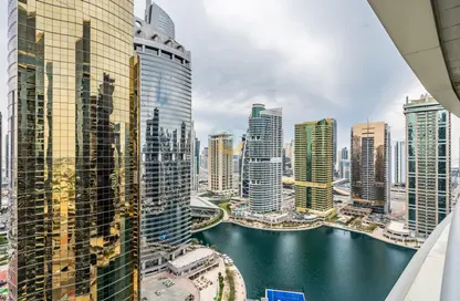 Outdoor Building image for: Apartment - 1 Bedroom - 2 Bathrooms for rent in Concorde Tower - JLT Cluster H - Jumeirah Lake Towers - Dubai, Image 1