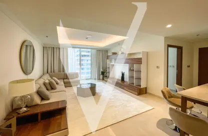 شقة - غرفة نوم - 1 حمام للايجار في برج Palace Beach ريزيدنس 1 - بالاس بيتش ريزيدنس - إعمار بيتشفرونت - دبي هاربور - دبي