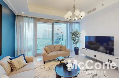 Living Room image for: Apartment - 3 Bedrooms - 3 Bathrooms for sale in Opera Grand - Burj Khalifa Area - Downtown Dubai - Dubai, Image 1