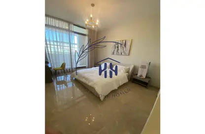 Room / Bedroom image for: Apartment - 1 Bedroom - 2 Bathrooms for sale in Avenue Residence - Al Furjan - Dubai, Image 1