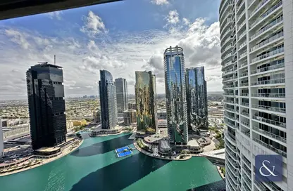 Outdoor Building image for: Apartment - 1 Bathroom for rent in Lake City Tower - Lake Almas East - Jumeirah Lake Towers - Dubai, Image 1