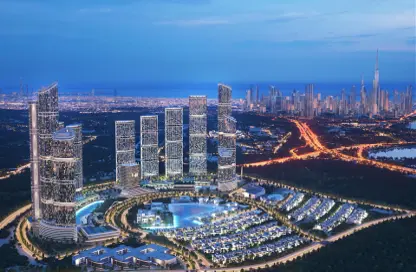 Apartment - 3 Bedrooms - 4 Bathrooms for sale in 320 Riverside Crescent - Sobha Hartland II - Bukadra - Dubai