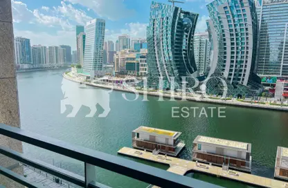 Apartment - 1 Bedroom - 2 Bathrooms for rent in Hamilton Tower - Business Bay - Dubai