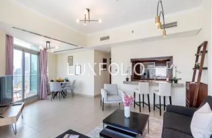 Apartment - 1 Bedroom - 2 Bathrooms for rent in Burj Views A - Burj Views - Downtown Dubai - Dubai