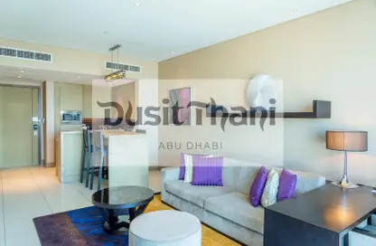 Living Room image for: Hotel  and  Hotel Apartment - 1 Bedroom - 1 Bathroom for rent in Dusit Thani Complex - Al Nahyan Camp - Abu Dhabi, Image 1