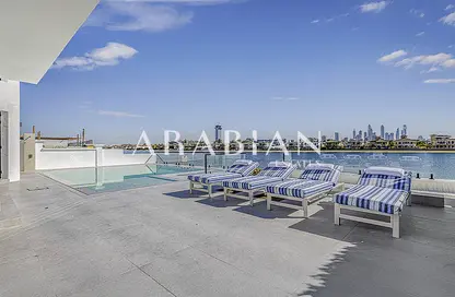 Villa - 5 Bedrooms - 7 Bathrooms for rent in Garden Homes Frond K - Garden Homes - Palm Jumeirah - Dubai