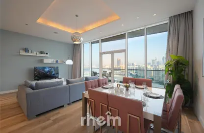 Apartment - 2 Bedrooms - 3 Bathrooms for rent in Tanzanite - Tiara Residences - Palm Jumeirah - Dubai