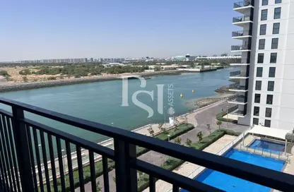 Apartment - Studio - 1 Bathroom for rent in Waters Edge - Yas Island - Abu Dhabi