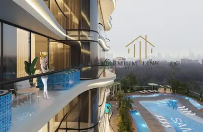 Apartment - 1 Bathroom for sale in Samana Barari Views 2 - Majan - Dubai