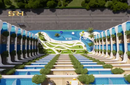 صورة لـ حوض سباحة شقة - 2 حمامات للبيع في آيفي جاردنز - دبي لاند - دبي ، صورة رقم 1