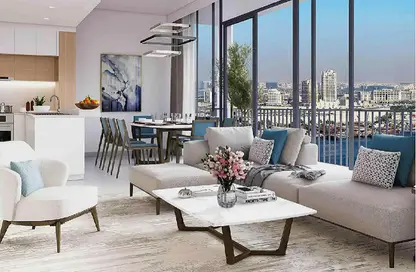 Apartment - 2 Bedrooms - 3 Bathrooms for sale in Seapoint - EMAAR Beachfront - Dubai Harbour - Dubai