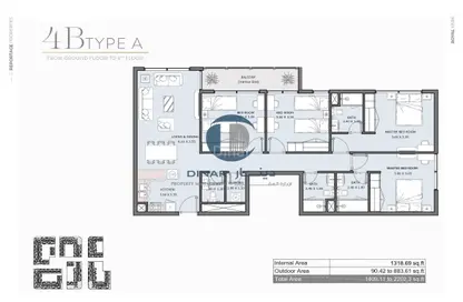 Apartment - 4 Bedrooms - 3 Bathrooms for sale in Royal Park - Masdar City - Abu Dhabi