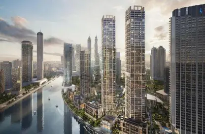 Apartment - Studio - 1 Bathroom for sale in Peninsula Four - Peninsula - Business Bay - Dubai