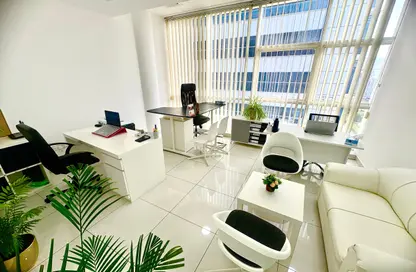 Office Space - Studio - 1 Bathroom for rent in Business Atrium Building - Oud Metha - Bur Dubai - Dubai