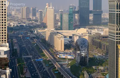 مركز أعمال - استوديو - 4 حمامات للايجار في برج الصقر للأعمال - شارع الشيخ زايد - دبي