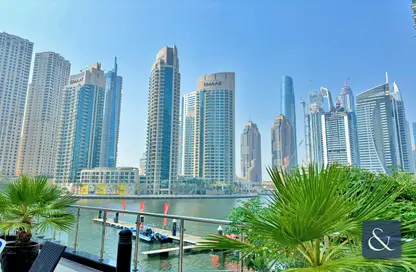 Apartment - Studio - 1 Bathroom for rent in Marina View Tower A - Marina View - Dubai Marina - Dubai
