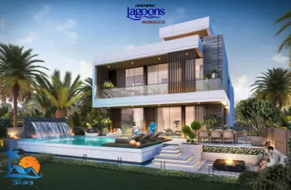 Outdoor House image for: Townhouse - 5 Bedrooms - 5 Bathrooms for sale in Morocco by Damac - Damac Lagoons - Dubai, Image 1