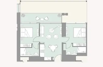 Apartment - 2 Bedrooms - 2 Bathrooms for sale in The Edge - Business Bay - Dubai
