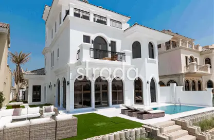 Villa - 5 Bedrooms - 7 Bathrooms for rent in Garden Homes Frond B - Garden Homes - Palm Jumeirah - Dubai Villa - 5 Bedrooms - 7 Bathrooms for rent in Garden Homes Frond B - Garden Homes - Palm Jumeirah - Dubai
