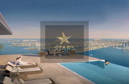Apartment - 3 Bedrooms - 4 Bathrooms for sale in Seapoint - EMAAR Beachfront - Dubai Harbour - Dubai