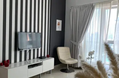 شقة - غرفة نوم - 2 حمامات للايجار في باي سنترال غرب - باي سنترال - دبي مارينا - دبي