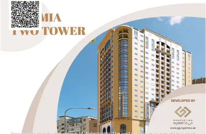 Apartment - 3 Bedrooms - 4 Bathrooms for sale in Nuaimia Two Tower - Al Nuaimiya - Ajman